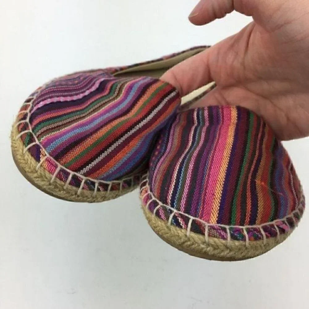 Charlotte Russe Flats Size 6 Slip On Espadrilles